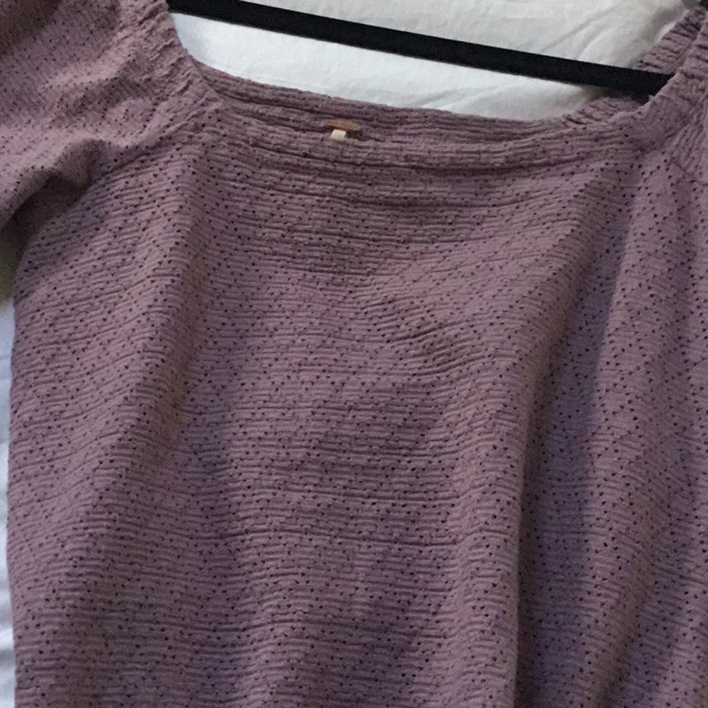 Free People lilac blouse XS